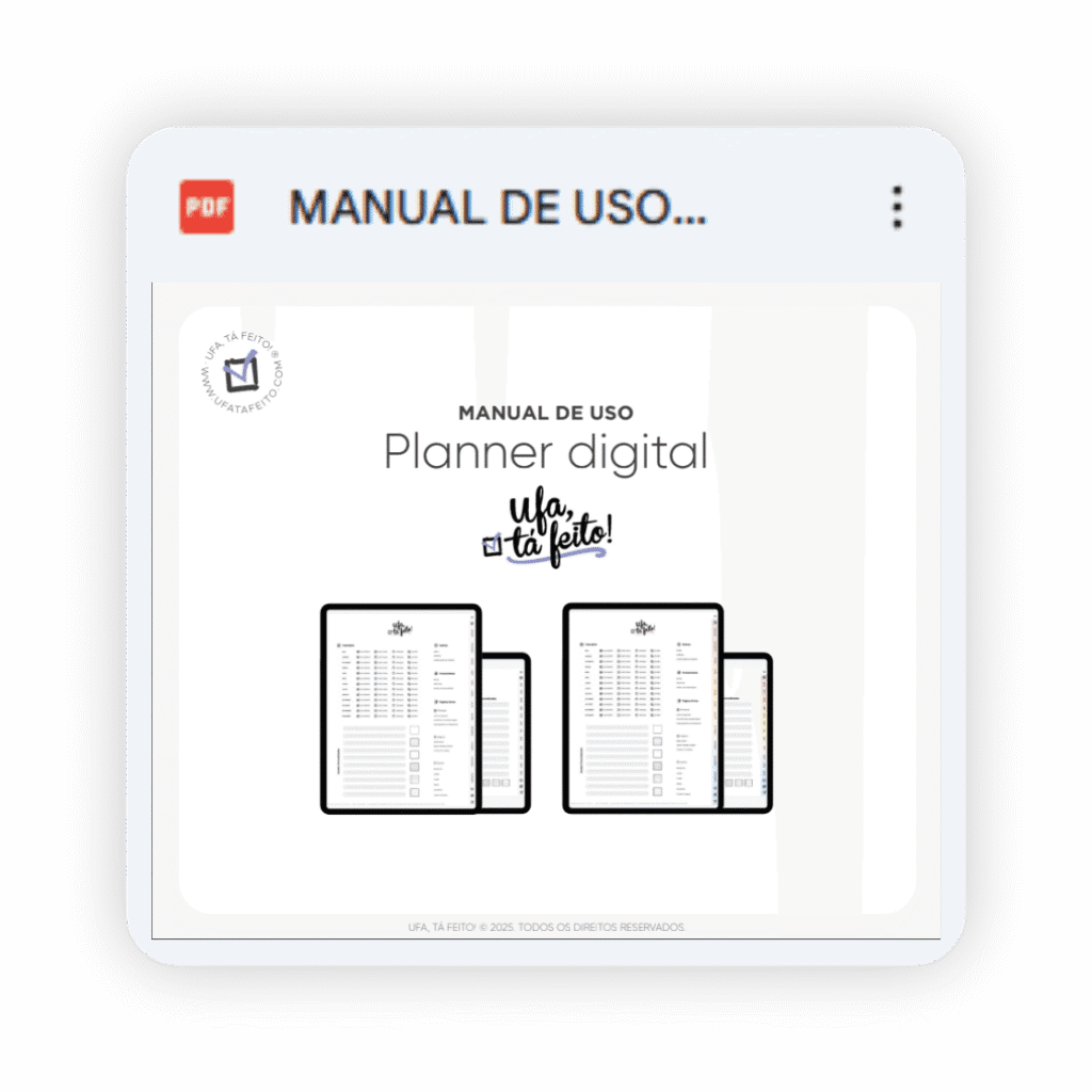 Manual de uso imagem