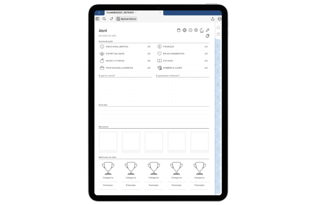 PLANNER DIGITAL 2027