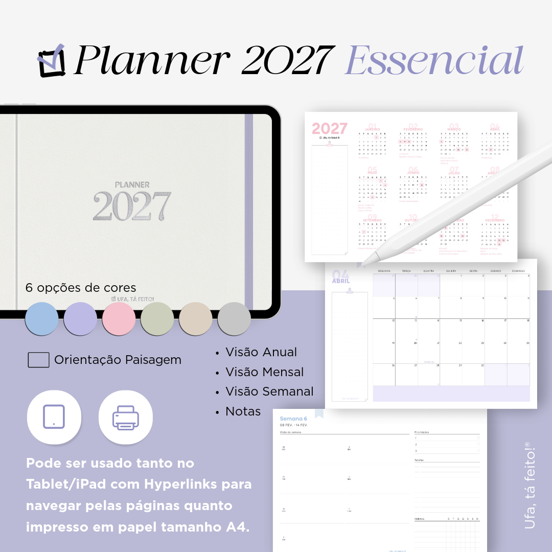Planner essential capa