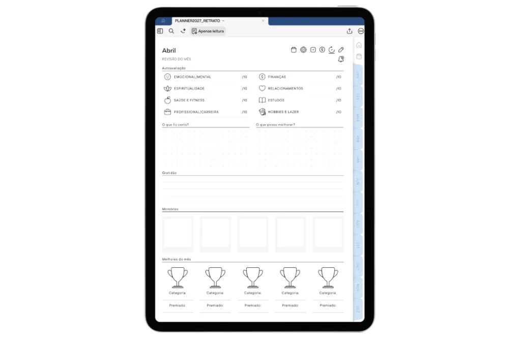 PLANNER DIGITAL 2027